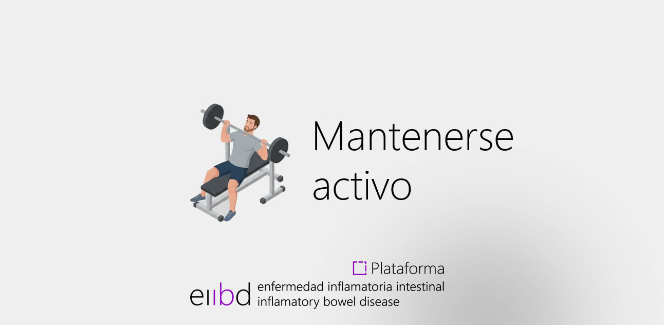 Mantenerse activo con Crohn o Colitis