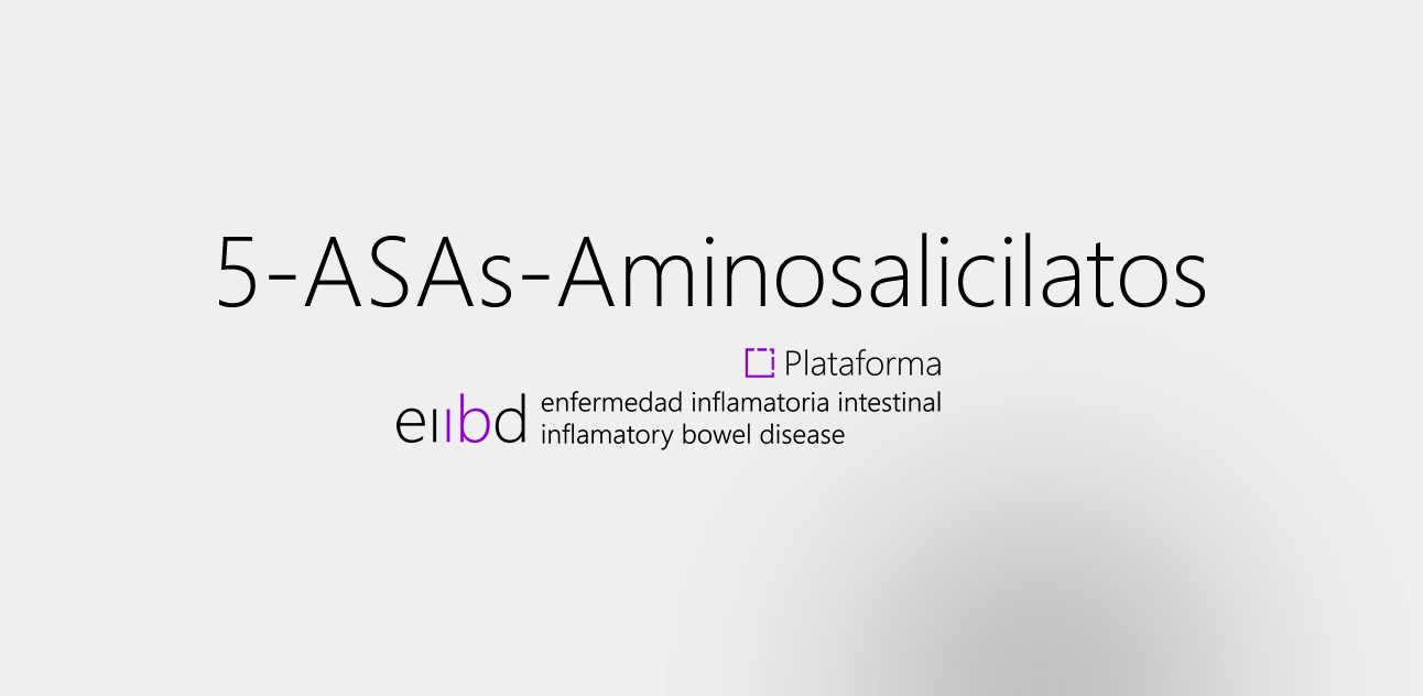 5-ASAs (aminosalicilatos)